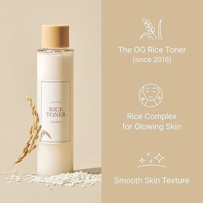 Rice Toner for Glowing Skin – 100ml (Hydrating & Brightening Face Toner)