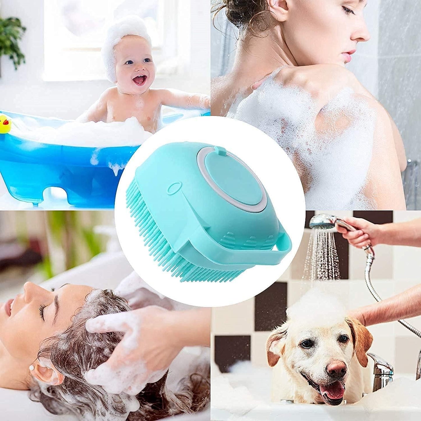 CleanEase Silicone Body Scrubber – Baby Safe