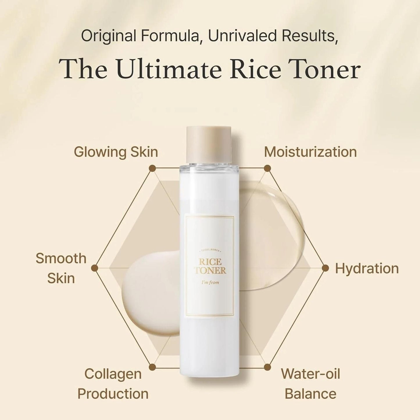Rice Toner for Glowing Skin – 100ml (Hydrating & Brightening Face Toner)