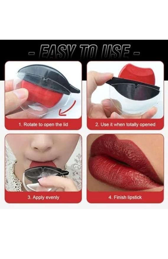 Non-Stick, Waterproof Lip-Shaped Matte Lipstick – Perfect for All-Day Wear
