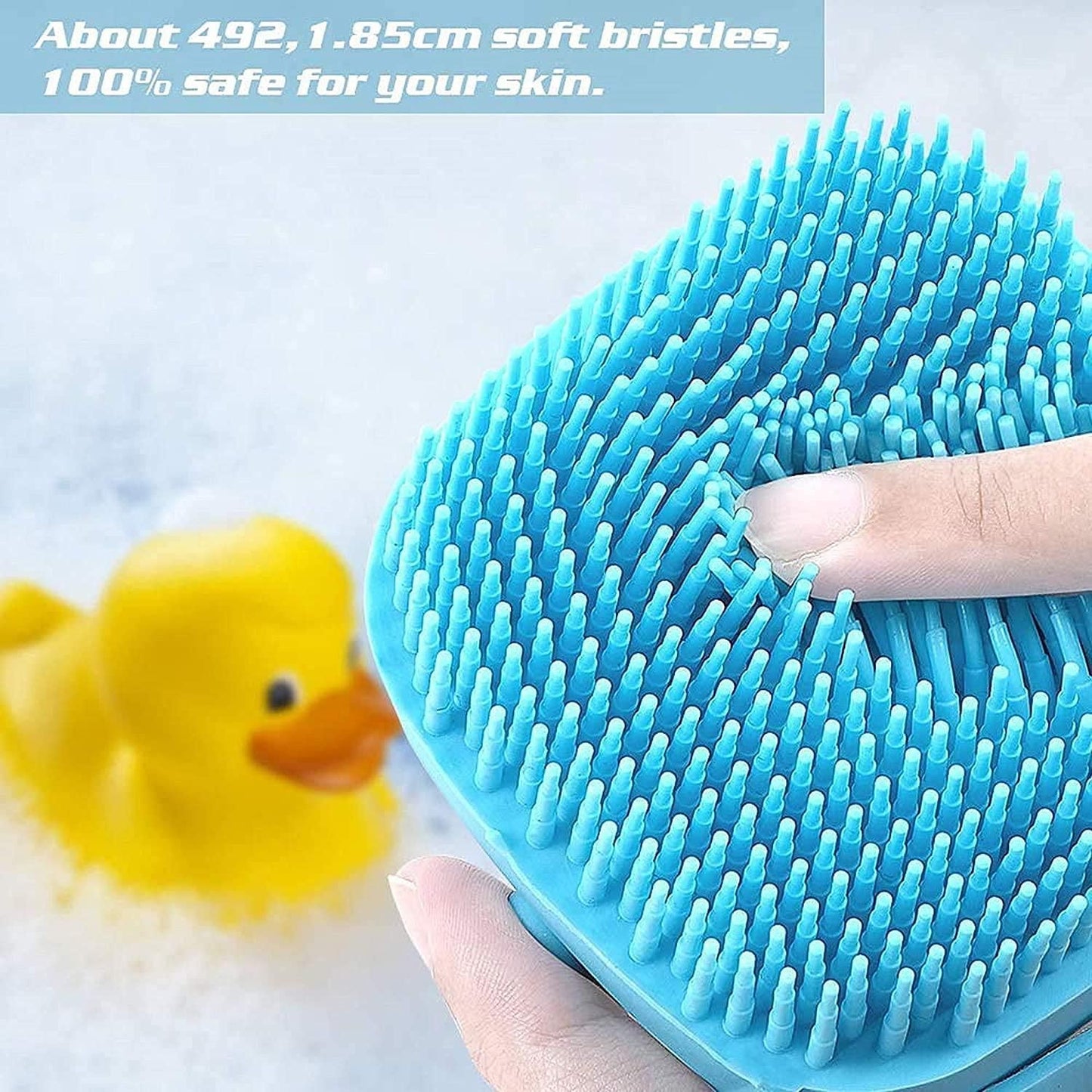 CleanEase Silicone Body Scrubber – Baby Safe