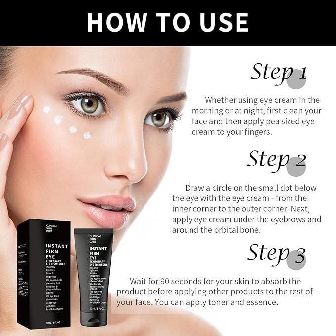 Instant FirmX Eye Bag Cream – Pack of 2 (Tightening & Lifting Formula)